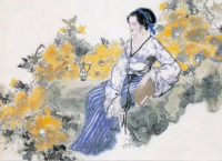 李清照：中国古代诗词史上比较出色的词人，古代比较有才的女子
