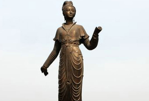 历史古代名人李清照主题文化人物艺术雕塑