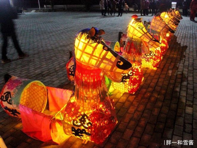 章山王马灯300年历史，落灯于南京秣陵，灯火在星夜中舞动6.jpg
