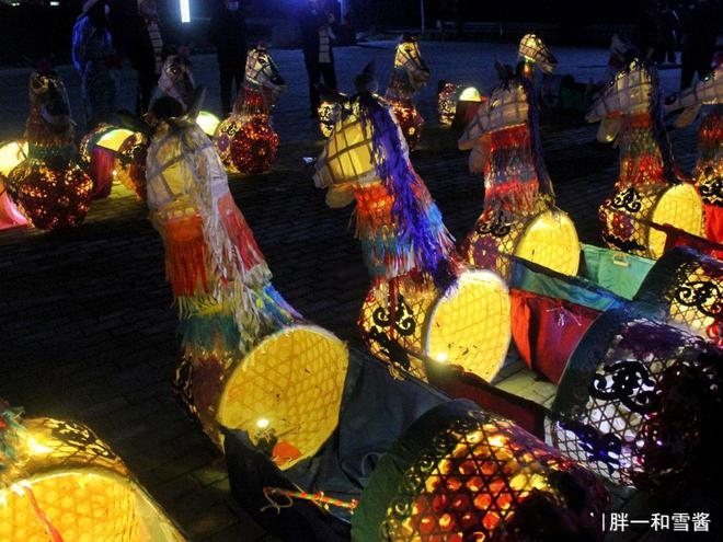 章山王马灯300年历史，落灯于南京秣陵，灯火在星夜中舞动8.jpg