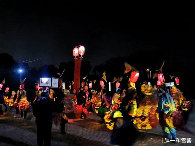 章山王马灯300年历史，落灯于南京秣陵，灯火在星夜中舞动9.jpg